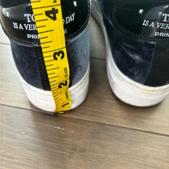 Primabase Italian brand velvet sneakers - Picture 2 of 7